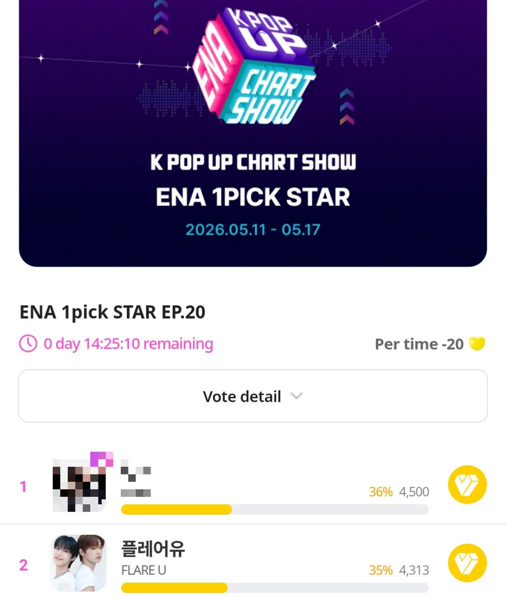 FLARE U VOTING tweet media