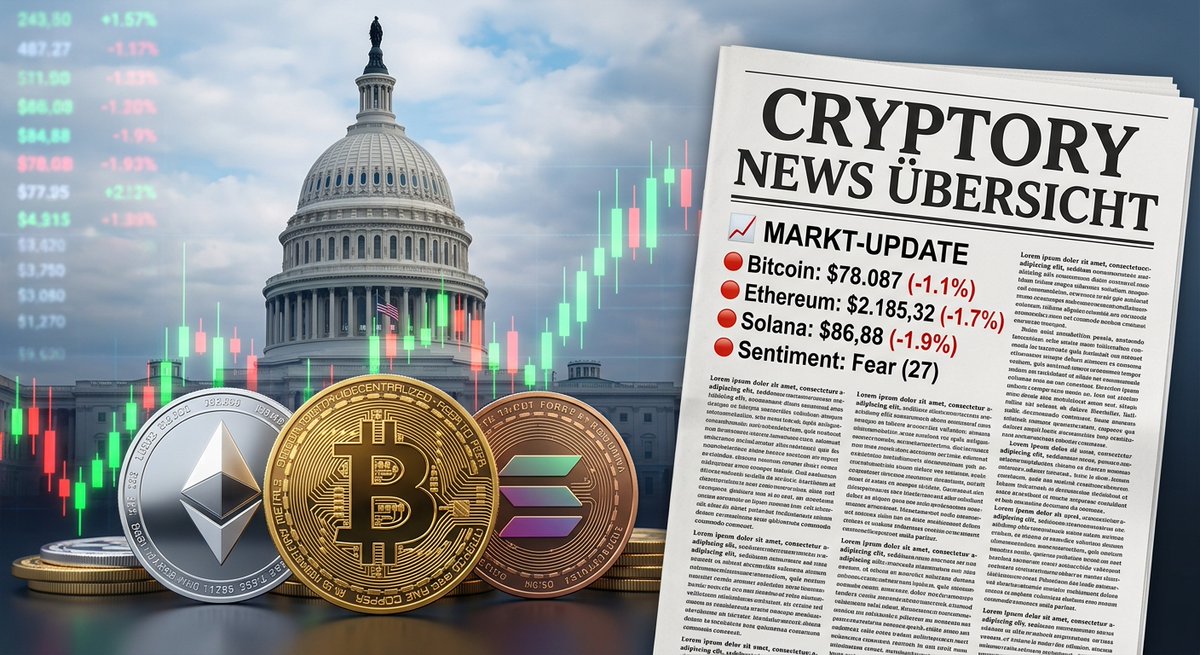 Cryptory_de's tweet photo. 📊 CRYPTORY NEWS ÜBERSICHT – 17.05.2026

📈 MARKT-UPDATE
🔴 Bitcoin: $78.087 (-1.1%)
🔴 Ethereum: $2.185,32 (-1.7%)
🔴 Solana: $86,88 (-1.9%)

🔴 Sentiment: Fear (27)

━━━━━━━━━━━━━

🗓️ WICHTIGE TERMINE:
Keine Termine

━━━━━━━━━━━━━

📰 KRYPTO-NEWS
📉 Bitcoin-Absturz auf 78.000 US-Dollar führt zu Liquidationen von Long-Positionen im Wert von 500 Millionen US-Dollar.

⚖️ Der Fortschritt des Clarity Act im US-Senat stärkt die Hoffnung auf eine neue Marktrallye und verleiht insbesondere XRP regulatorischen Aufwind.

🏛️ Harvard reduziert seine Bestände an Ethereum-ETFs, während der Staatsfonds von Abu Dhabi seine Investitionen in Bitcoin-ETFs massiv aufstockt.

💰 Das Unternehmen Strategy plant den Rückkauf von Wandelanleihen im Wert von 1,5 Milliarden US-Dollar zur Optimierung seiner Bitcoin-basierten Treasury-Strategie.

🛡️ Charles Hoskinson warnt vor der Bedrohung durch Quantencomputer, die potenziell den Diebstahl von bis zu 8 Millionen Bitcoin ermöglichen könnten.