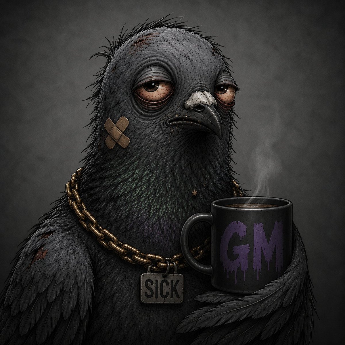 Sick Pigeon tweet media
