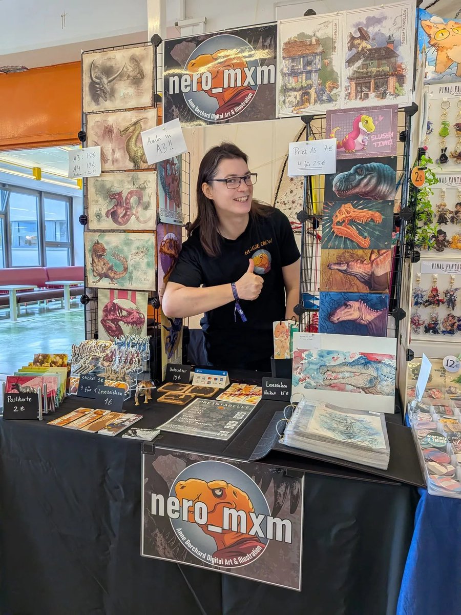 nero_mxm's tweet photo. Tag 2 auf der #mmcberlin geht gleich los! Ich freue mich auf euch 🦖 https://t.co/csJ6Qn1y3X