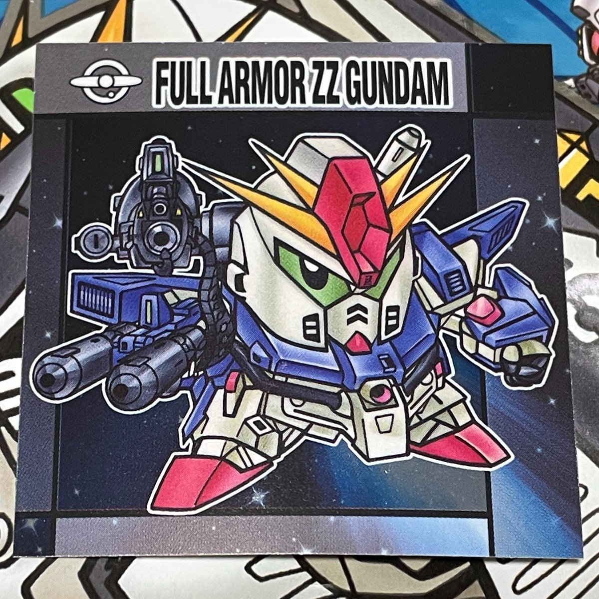 今日の元祖SDガンダムスナックII フルアーマーZZガンダム