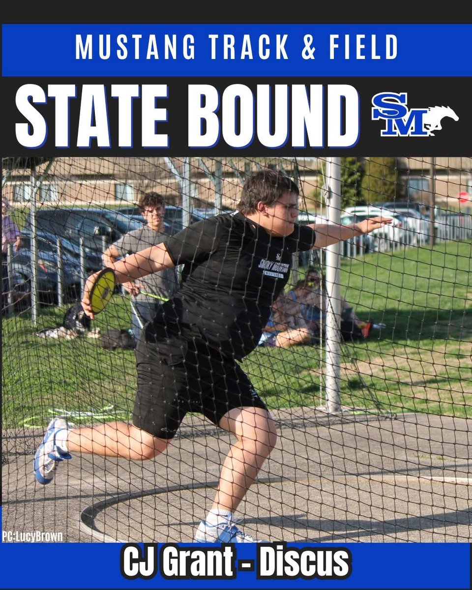 CGrant2027's tweet photo. Making it to state in discus was the highlight of my junior season. While I didn’t podium, I did move up 3 spots. I’m very grateful for the opportunity afforded to me and am pumped for my senior year!! #classof2027 #junioryear #discus #statequalifier https://t.co/PFtAkYqJk4