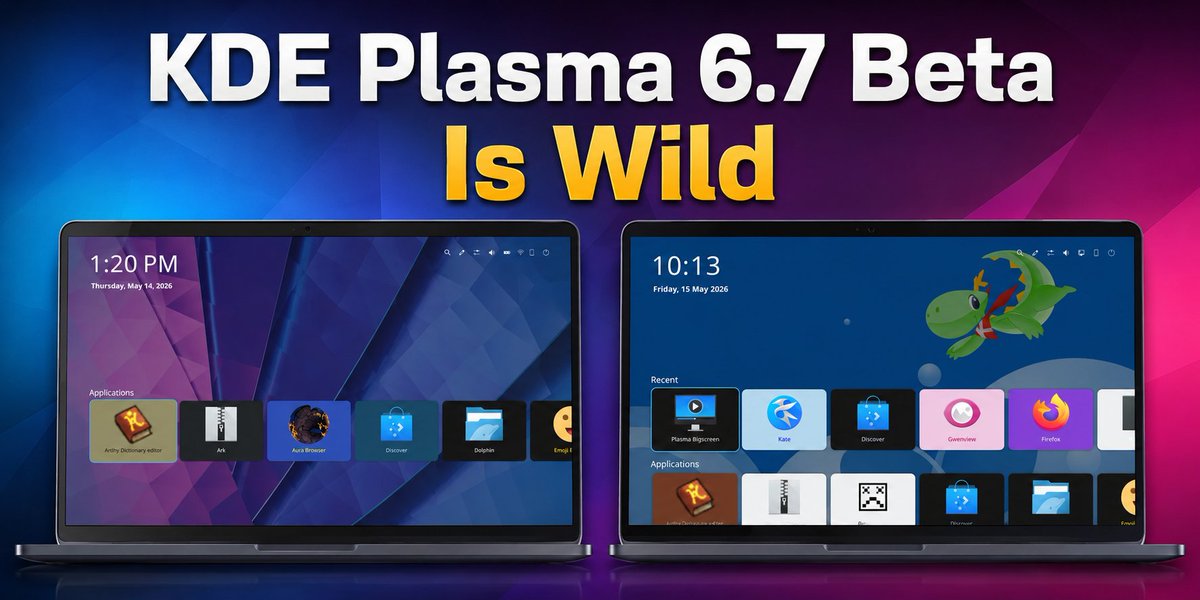 KDE Plasma 6.7 is looking INSANELY good for Linux desktop users. The ...