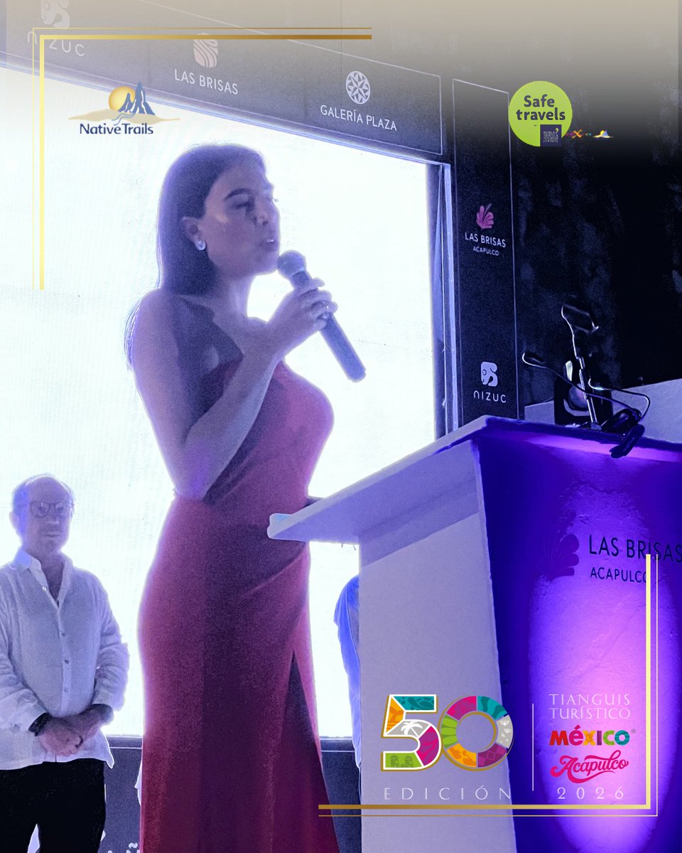 MxNative's tweet photo. 50 años de Tianguis Turístico y Native Trails estuvo presente en Acapulco 🇲🇽
Fortalecimos alianzas para seguir llevando lo mejor de México al mundo.  
Gracias a todos los que hacen posible crear experiencias de clase mundial.  
#TianguisTurístico50 #TurismoMéxico https://t.co/2DJISTq52B