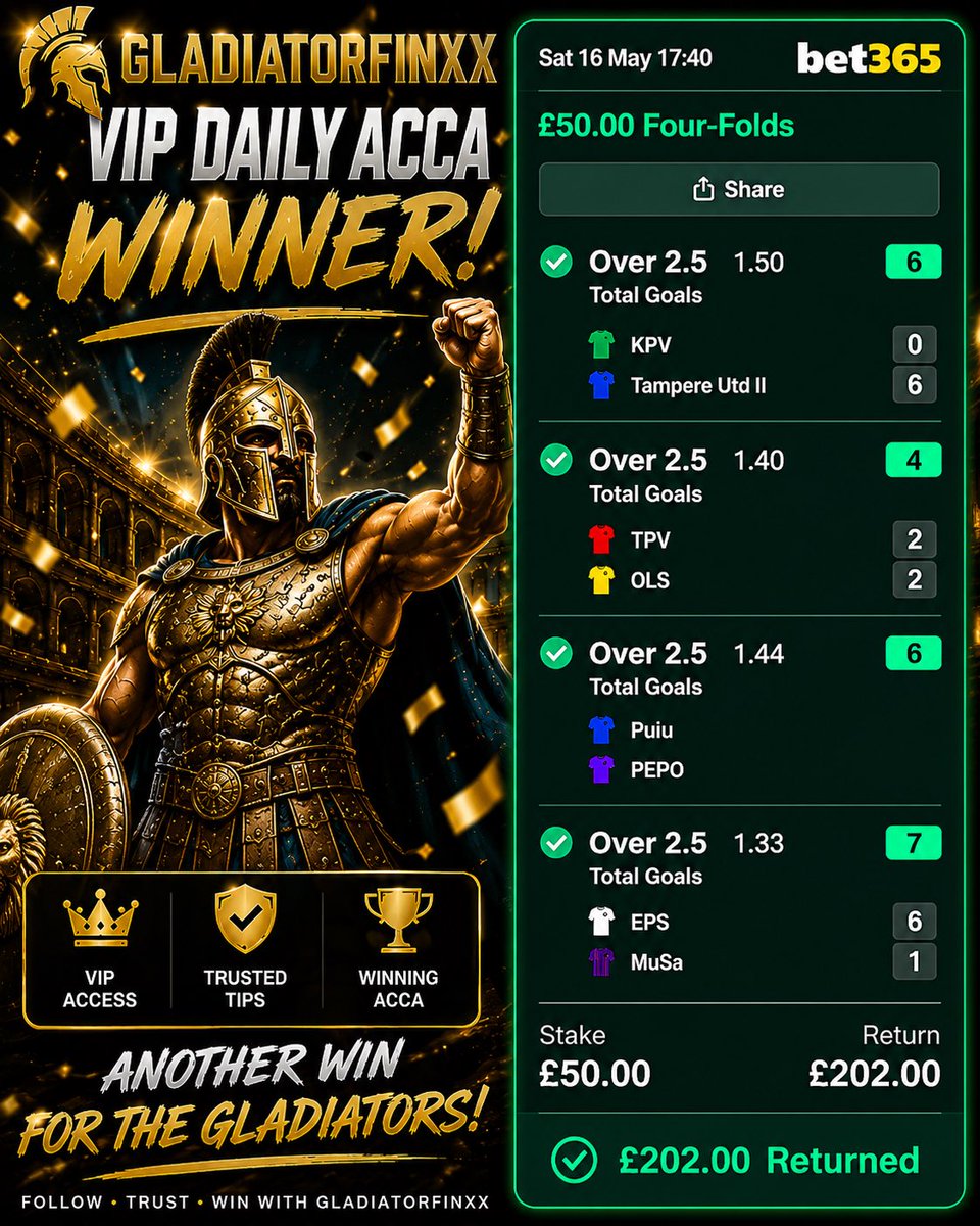 Gladiator FinXX tweet media