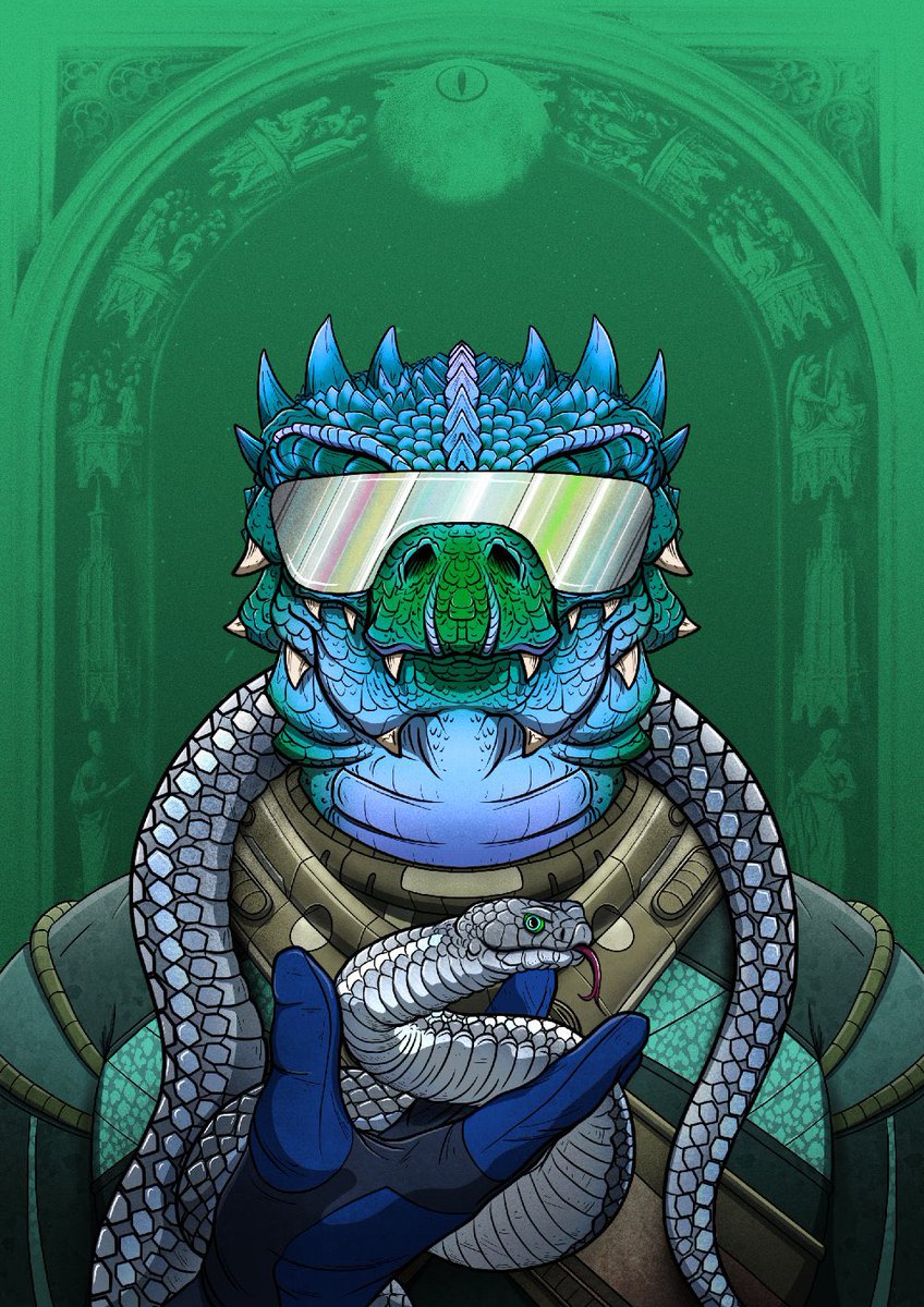 crucifore's tweet photo. Proud as hell to be a Reptilian in the Battle for Draconis 🦎 ⚔️ 
While others chase trends, we’re out here evolving. Korplore gave us the foundation, but Warlore gave us the fornication. This is the real alpha.
Reptilian gang till the probes fall out.
#HailDraconis #Reptilian https://t.co/sjrhNQjlgO