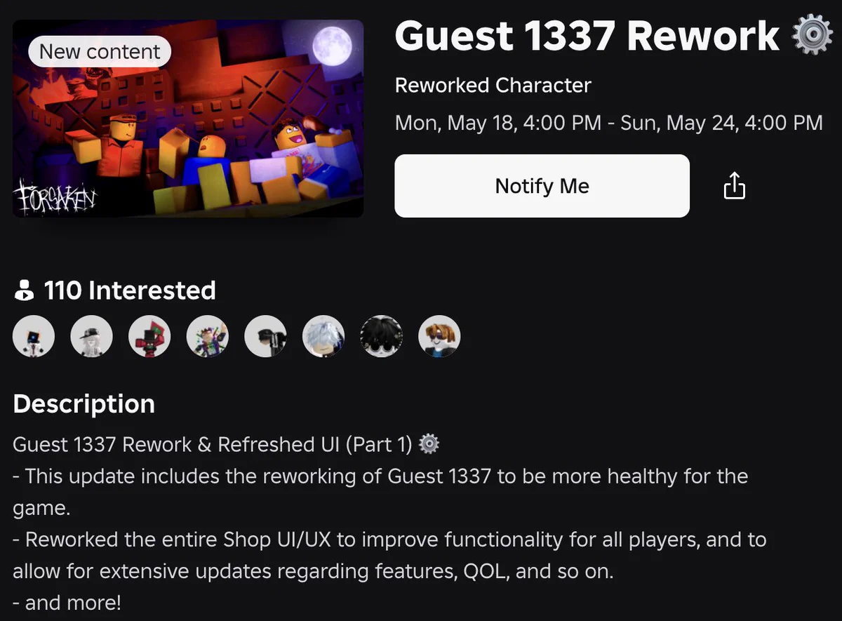 Forsaken News on X: 