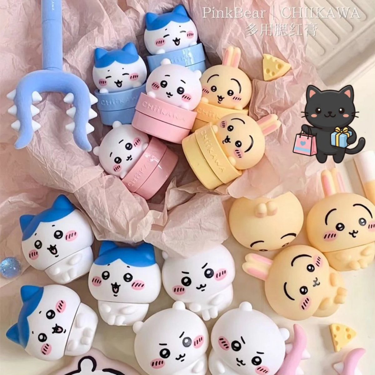 jastip4peeps's tweet photo. Open PO Pink Bear × Chiikawa lip balm💄

💰Harga tertera sudah termasuk fee jastip
🚚Belum termasuk ongkir ke alamat pembeli

Happy shopping🛍 https://t.co/vYnFKCncDp