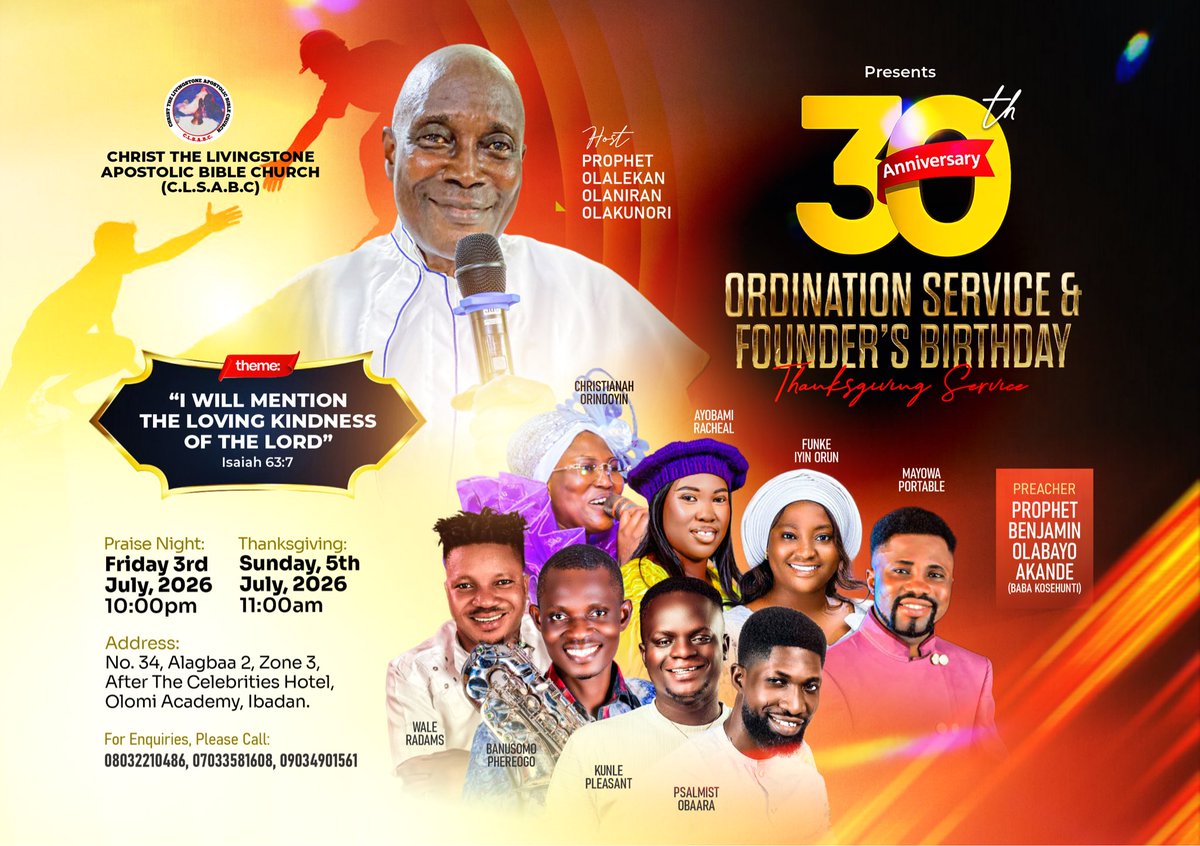 DkingBuzz's tweet photo. 🎶✨ Where praise rises and miracles happen.
Join us for an unforgettable atmosphere of worship and spiritual renewal. 🔥✨

🎨 Designed by: DKINGBUZZ
📞 09072715145

#PraiseAndWorship #ChurchEvent #SpiritualGrowth #GospelDesign #ChurchMedia #DKINGBUZZ https://t.co/461ryNPn45