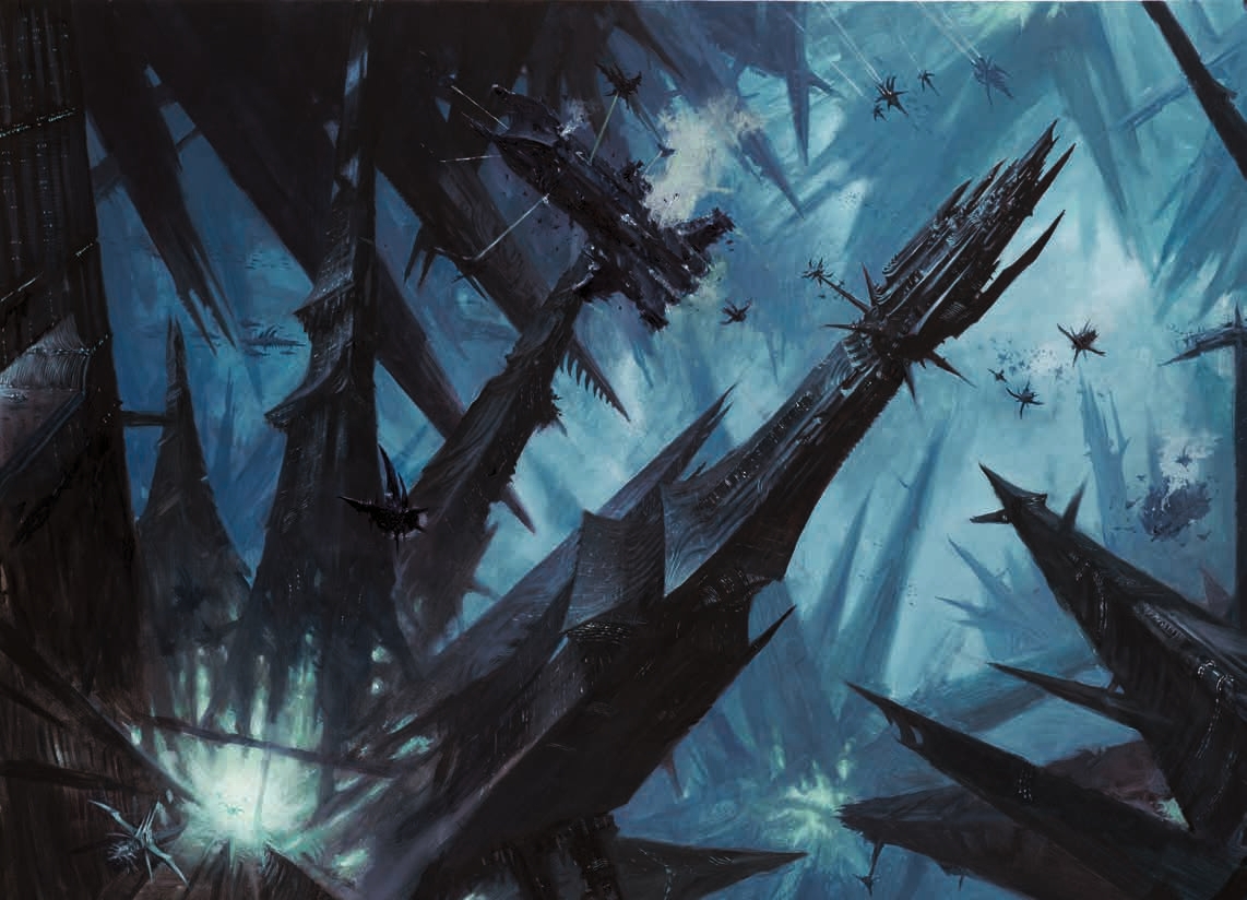 JAlN_ZAR's tweet photo. The port of Lost Souls, Gateway to Commorragh (Warhammer 40,000 5th Edition Rulebook - page 176) https://t.co/i9Gcw5aIfs