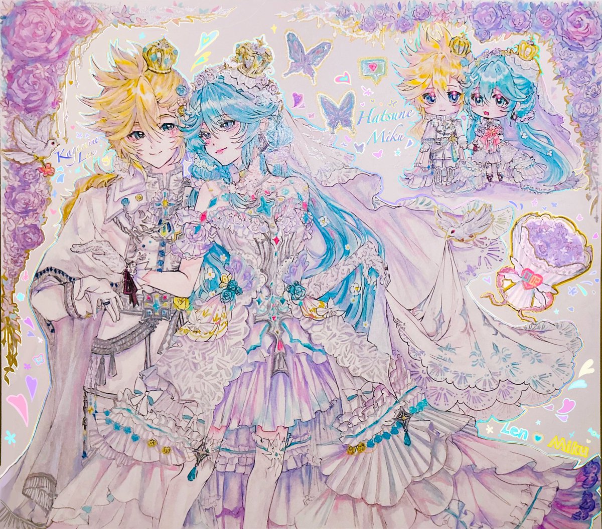 ChaoMuyu56432's tweet photo. #レンミク 💛❤️💚 https://t.co/4zE3ReQTF4