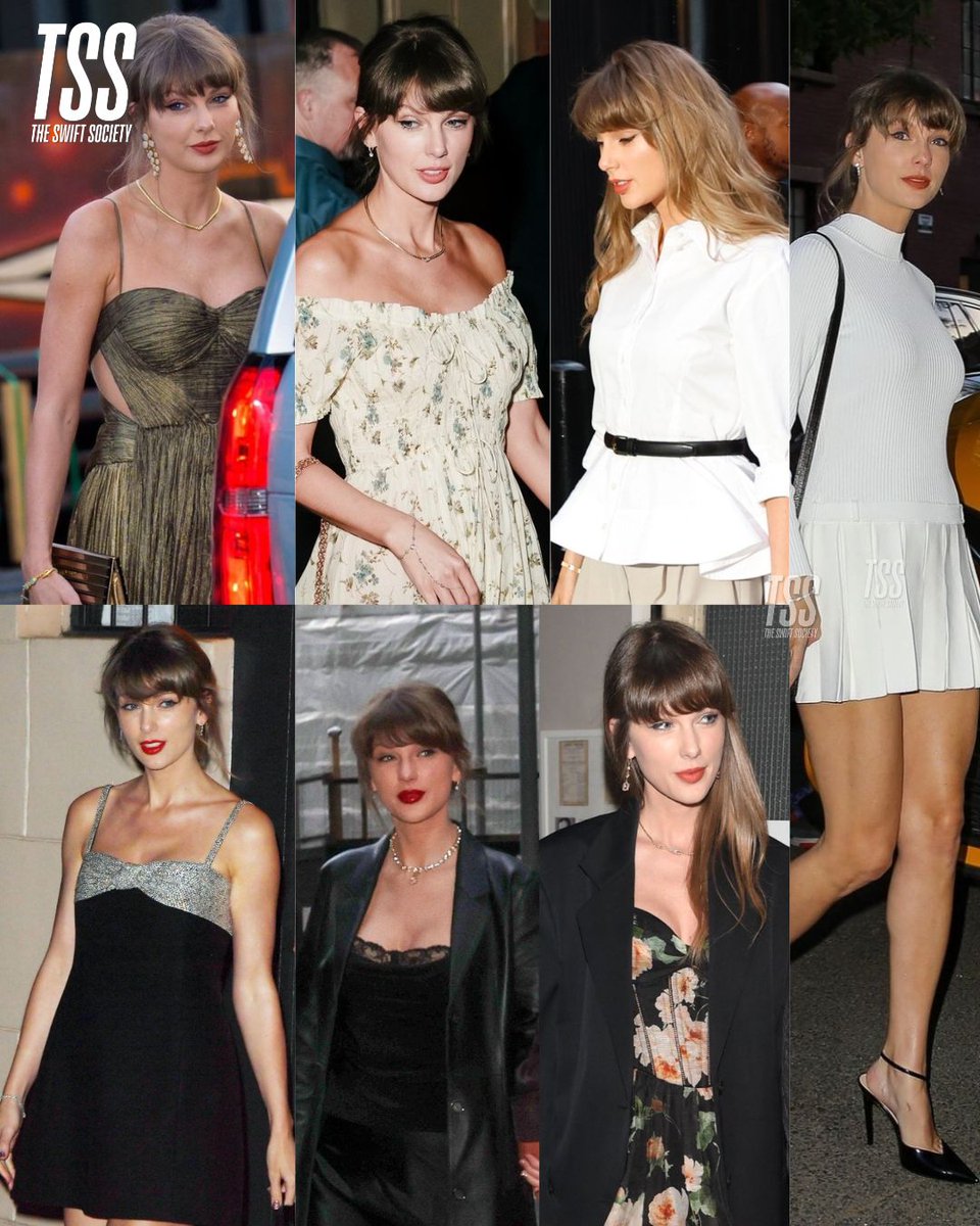 TheSwiftSociety's tweet photo. Which one of these outfits is your favourite? https://t.co/zkKTk5fVsZ
