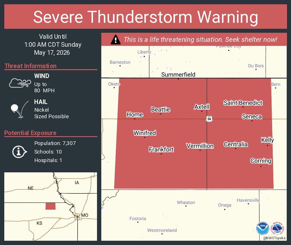 NWS Topeka tweet media