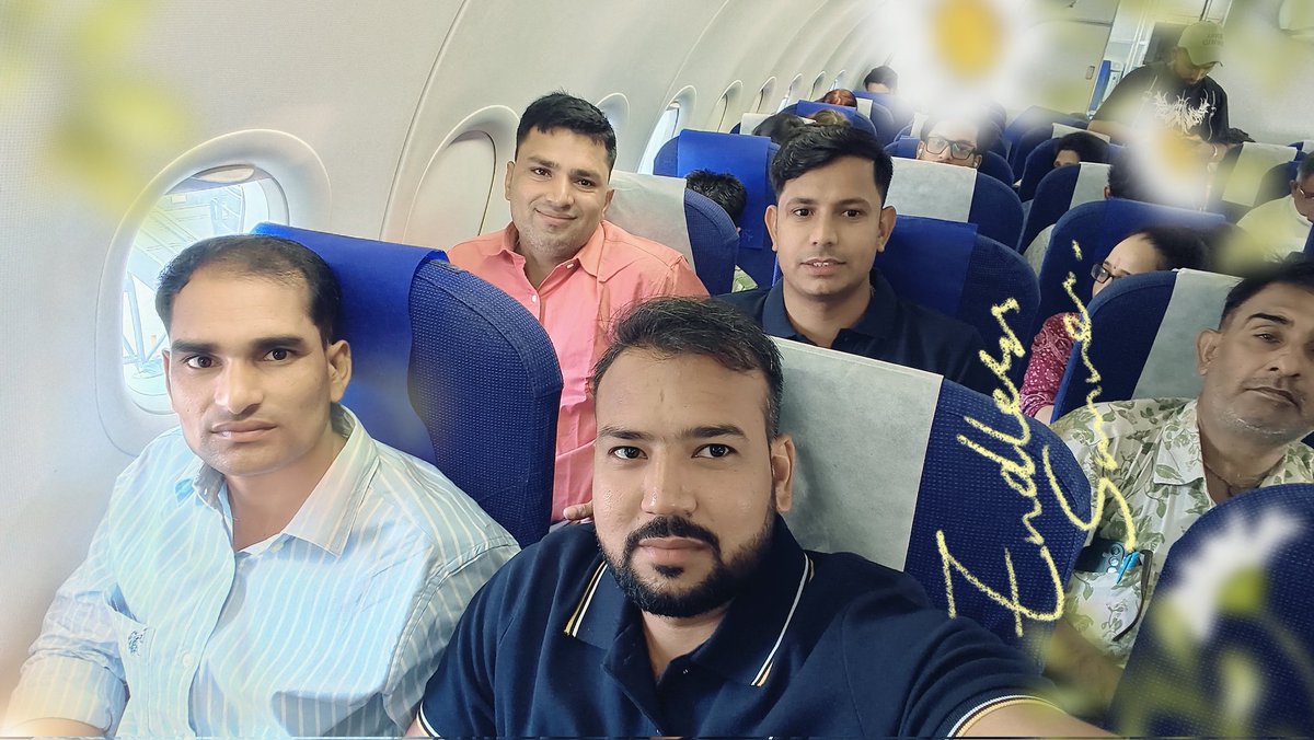 mahendranoorpur's tweet photo. आज अपने साथियों के साथ 6 दिनों की अविस्मरणीय गोवा यात्रा के लिए जयपुर एयरपोर्ट से प्रस्थान। नई जगहों पर नए अनुभवों और आनंद के साथ इस यात्रा की शानदार शुरुआत। https://t.co/KwQsb3mSDb