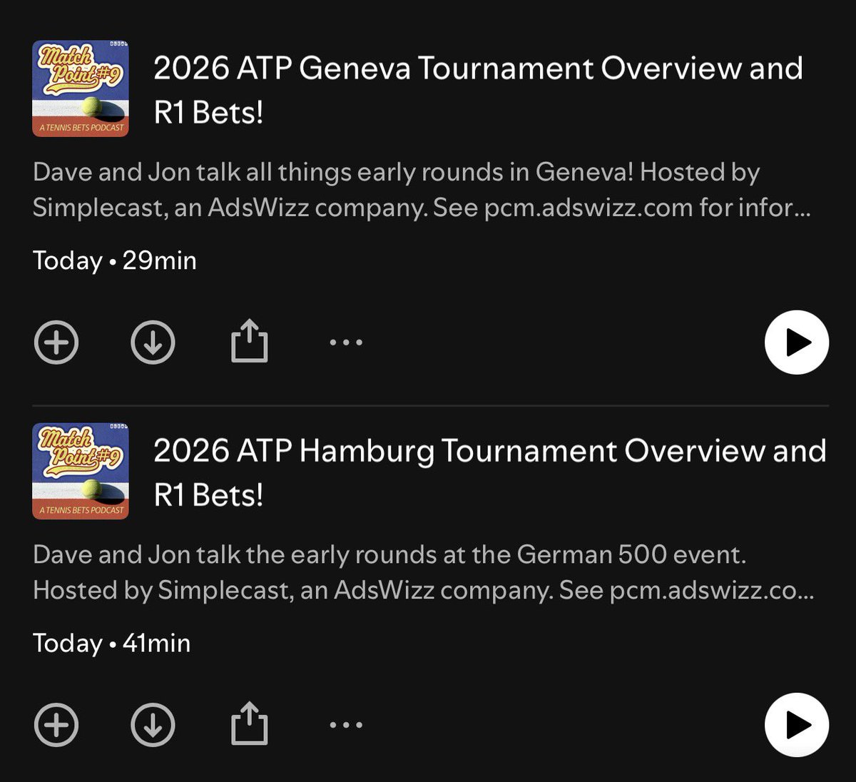 Match Point #9: A Tennis Bets Podcast tweet media