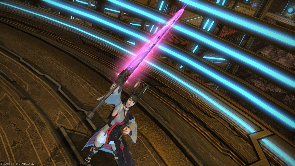 KtrWork's tweet photo. アニマウェポンの強化終わった～！！
これ担いで漆黒終わらせるんや！

#FF14 https://t.co/F1DOzixmdF