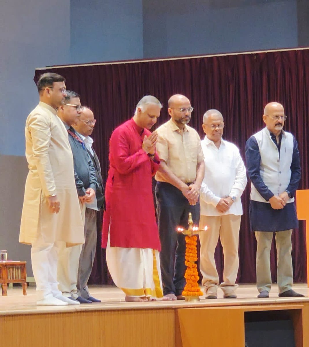 nalanda_univ's tweet photo. Nalanda University revives the timeless tradition of Śāstrārtha through “Śāstrārtha 2026” as part of its Third Convocation celebrations. Rooted in the spirit of the ancient Nālandā Mahāvihāra, the two-day initiative brings together students, alumni, and scholars for rigorous intellectual dialogue across disciplines - from Buddhist Studies and Philosophy to International Relations and Ecology.

Guided by the principles of Pramāṇa, Tarka, and Śīla, the debates reaffirm that the pursuit of truth, dialogue, and deeper understanding remains central to Nalanda’s living academic tradition.

@MEAIndia | @Sachin_Chat