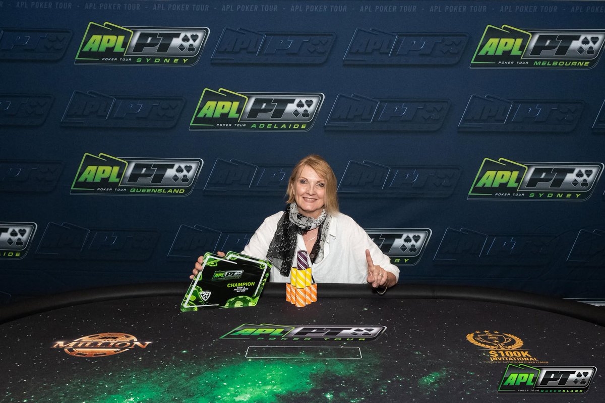 APLMajorEvents's tweet photo. More and more #APLPT Queensland winners - congrats to:
Ev 6 #APLPT Classic - Vesna Pope
Ev 10 Centurion - Itsuki Aburatani
Ev 19 Big Bounty Hunter - Kenn Sha
Ev 25 NLH Mini High Roller - Debenjamin Chou
Details https://t.co/TGmFDcFeLR https://t.co/6d7CdN3JH5