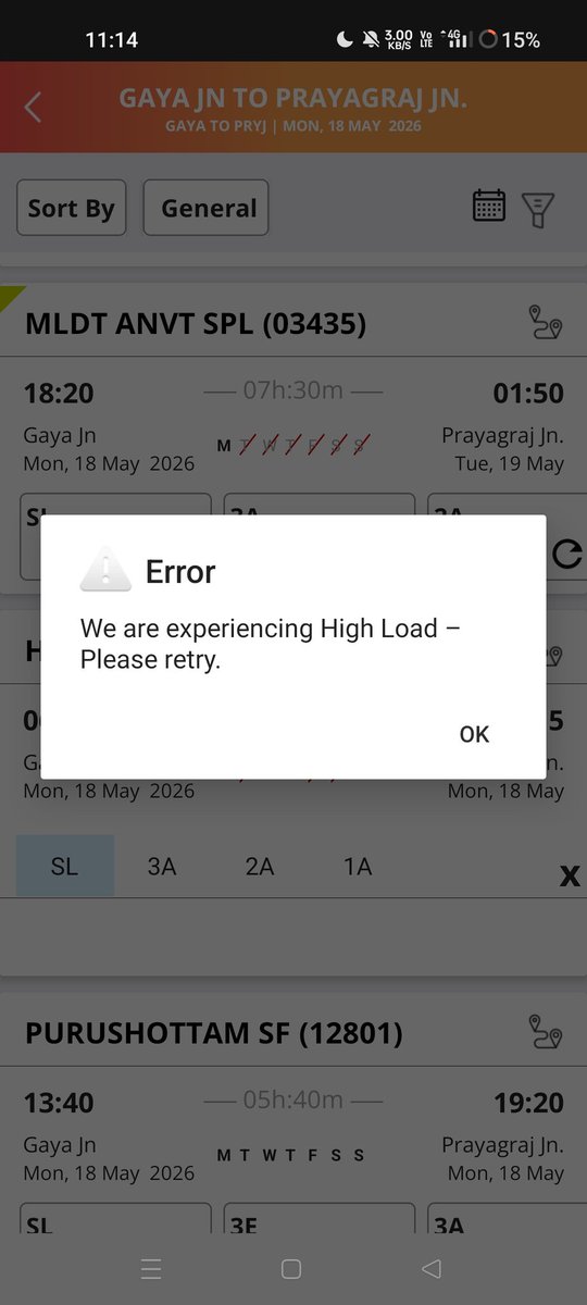 HotPan01's tweet photo. Worst service yet @IRCTCofficial @IRCTCofficial @Railway  it's  when I am using a start-up application is better then IRCTC application or website when tatkal ticket booking it's worst experience https://t.co/JXIPkncQOU