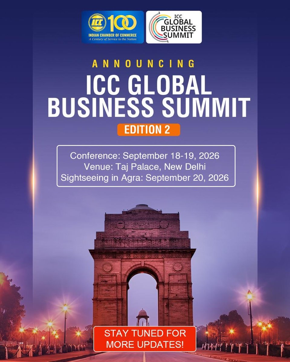 Indian Chamber of Commerce tweet media
