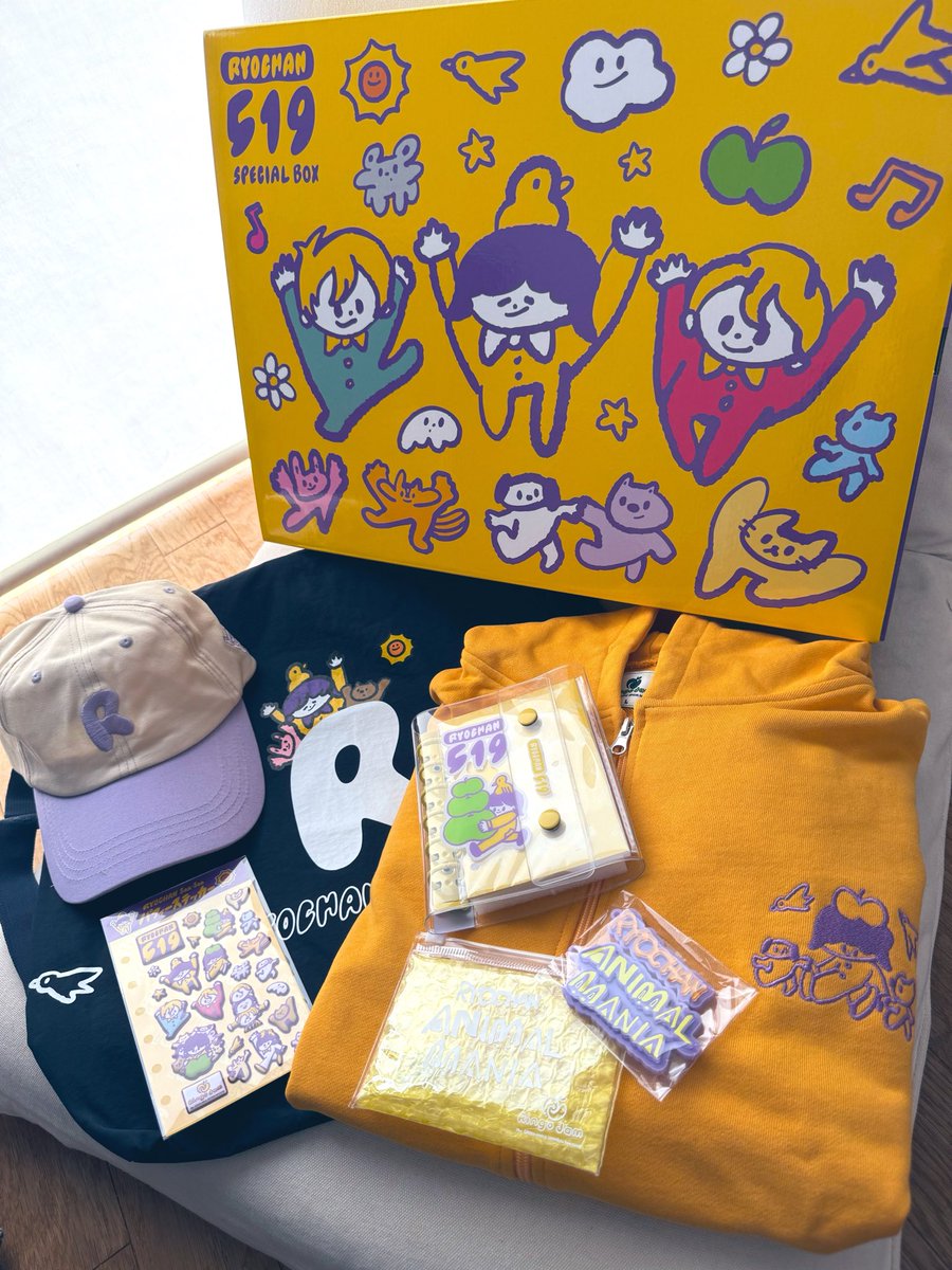 りょうちゃんもうすぐおめでとう🎉🎂 RYOCHAN San-San GOODS届きました