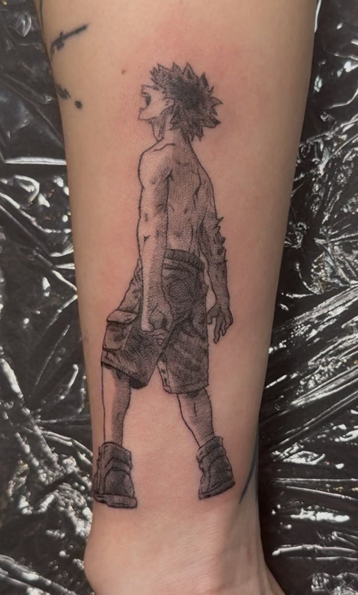 zoldival's tweet photo. scene moved me so much i had to get it on me no other character has left such a mark on me as much as deku has https://t.co/s3FNMTiItF