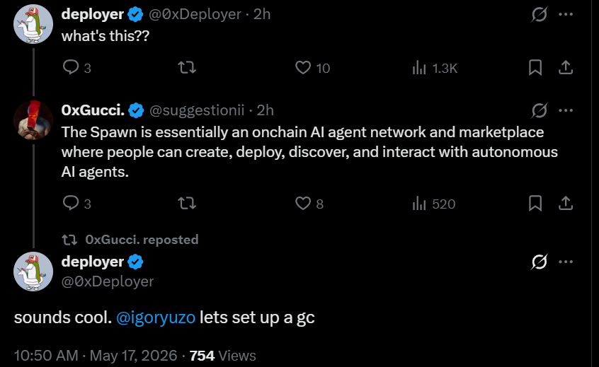 BioStone_chad's tweet photo. A pretty controversial project lately, but it is running well now thanks to the Deployer staying active and engaging with the community. 

$SWP #Base 80k MC

I know the dev @suggestionii , he previously launched $SWP on #Flaunch, but volume there was weak, so he relaunched on Bankr and got way better traction.

The issue is $SPWAN shares the same name as another project, so the community is split right now. One side trusts him, the other keeps spreading FUD.

Still, his effort deserves some recognition and a shoutout. Now we just wait for him to clear everything up and pay Dex today.

0x6523fd3eF8DB6a5DEb11f9FEEe842895aB474bA3