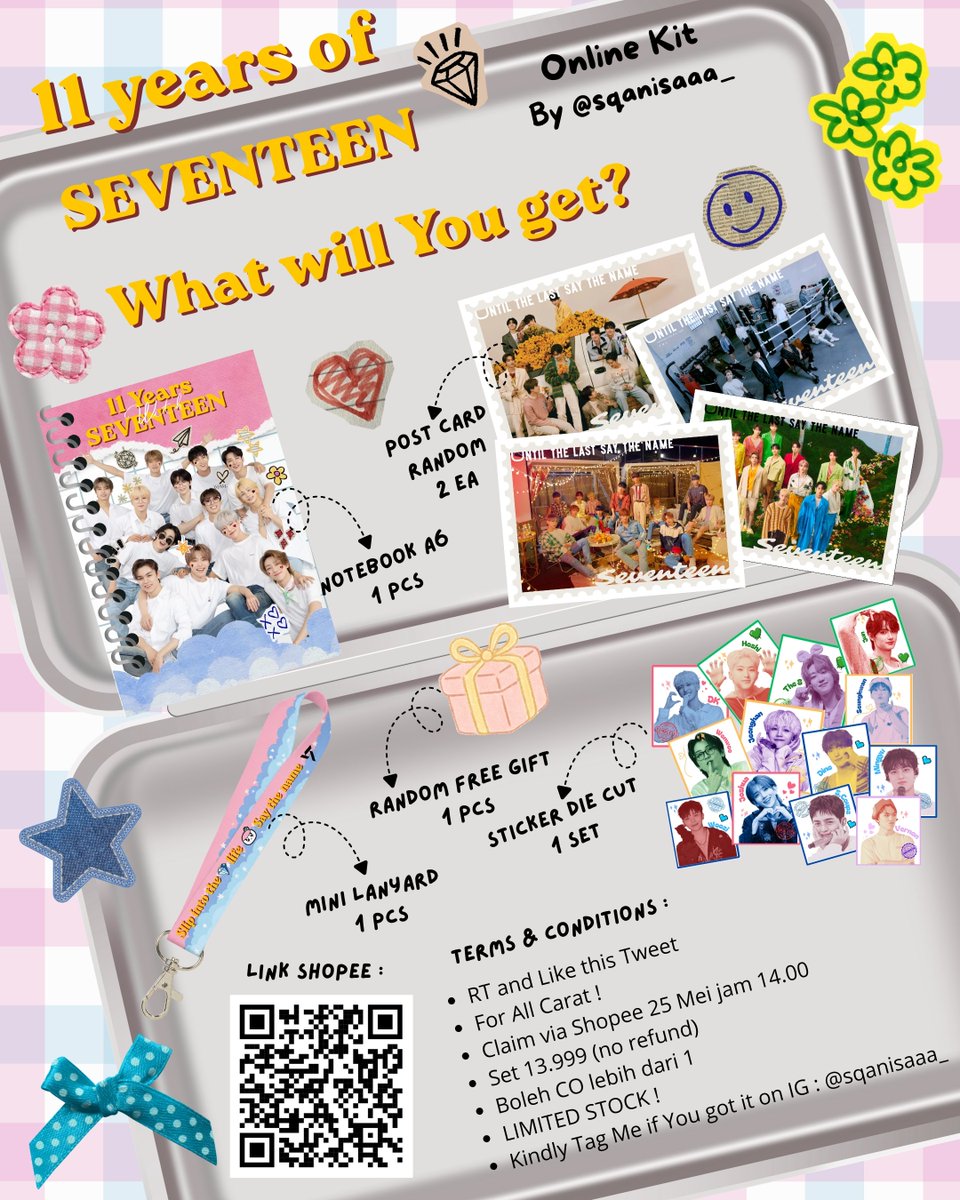11th anniv svt freebies + giveaway on pinned💓💙✨ tweet media