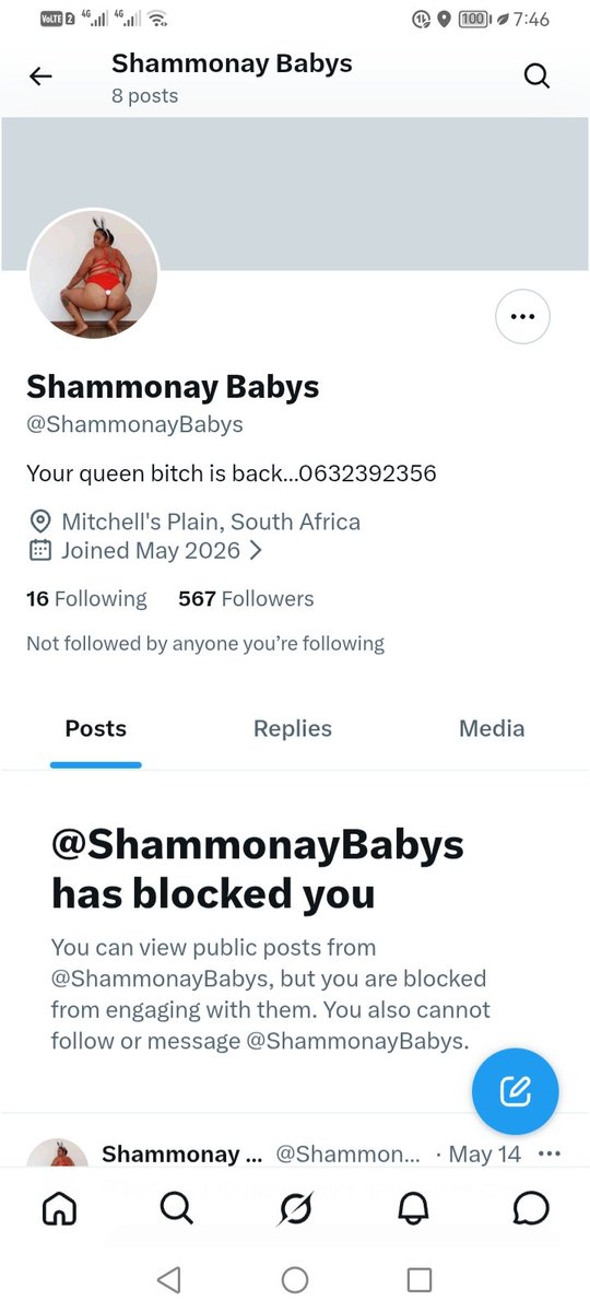 Shammonay Louw tweet media