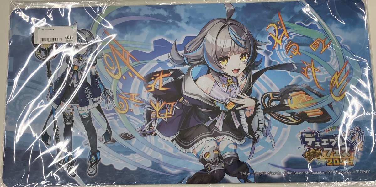 デュエマ デュエプレフェス 2026 プレイマット『ヴィヴィ(魔法少女)』 デュエプレフェス2026の魔法少女ヴィヴィプレイマット入荷いたしました