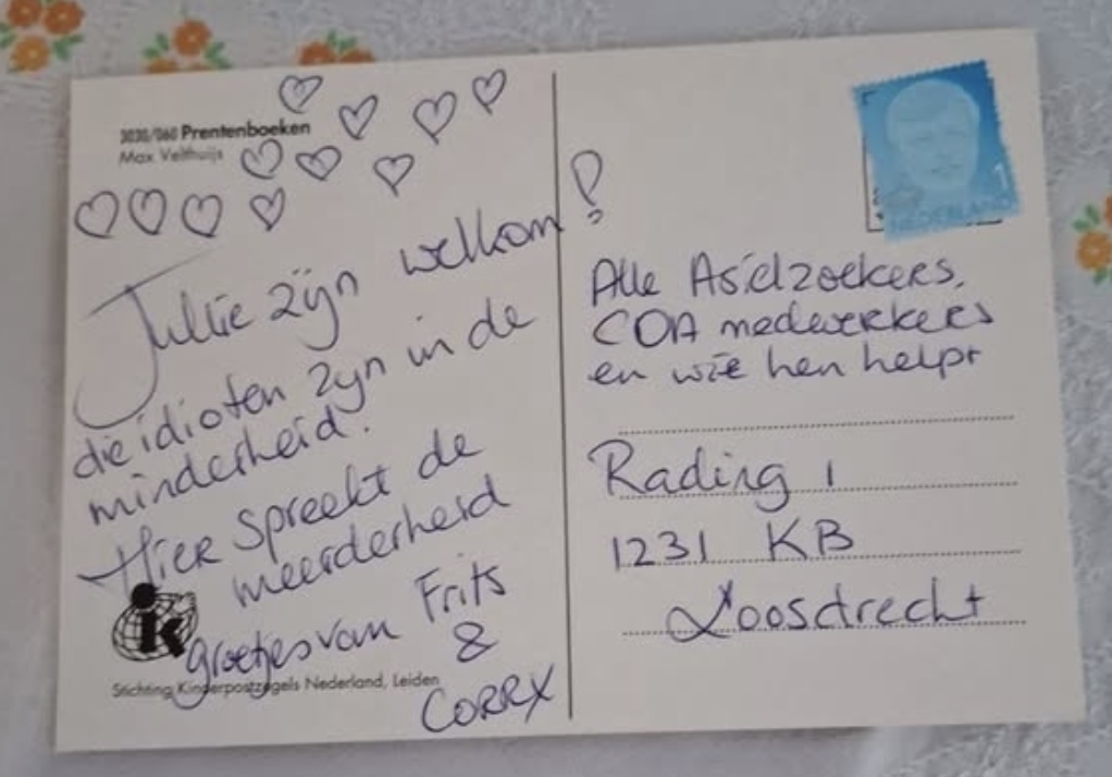 jndkgrf's tweet photo. Nieuw 'Briefje van Jan' - aan Frits & Corry

"Lieve Frits en Corry,

Práchtige mensen zijn jullie!

Echt, ik meen het.

Twee doodgoeie Nederlanders die in deze tijden van asielprotesten opstaan en zeggen: “Wij gaan iets dóen..."

Lees verder: https://t.co/lSvFAjOYz2

#Loosdrecht #asielzoekers #welkom #corry #frits #briefjevanjan