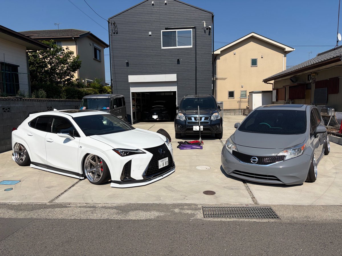 akinote775's tweet photo. やっと時間できたからノートの洗車と履き替えする😐 https://t.co/GX52vPEwI7