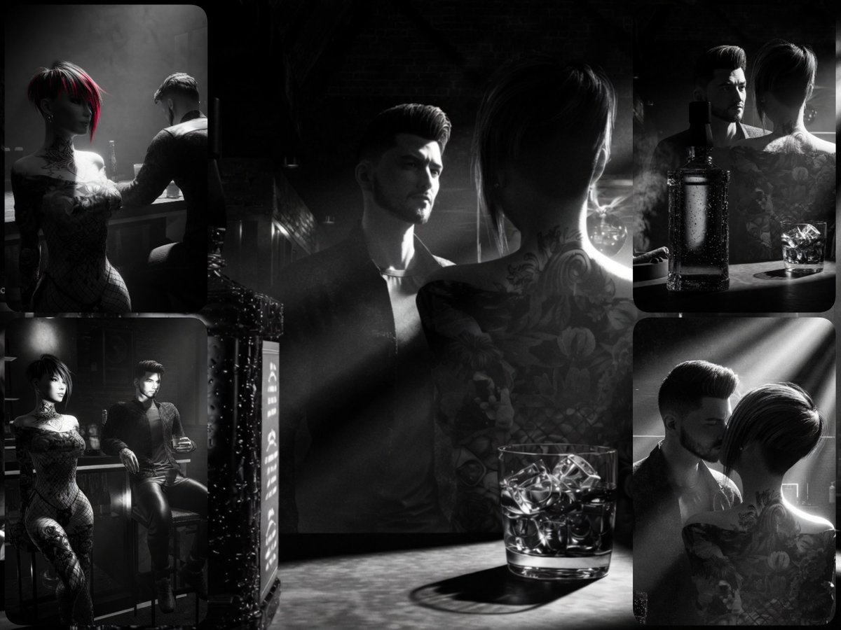 Mylo3DxChat's tweet photo. Midnight Story
#3DxChat; #virtualphotography; #digitalArt; #blackandwhite; #bar; #nightclub; #kiss; https://t.co/jZLslX696L