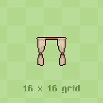 SyntaxesOfPlay's tweet photo. Top-down house free assets
Curtains. Imaginary room needs imaginary privacy too!
#gamedev #indiedev #PixelArt #ドット絵 https://t.co/ACPsyjU7AL