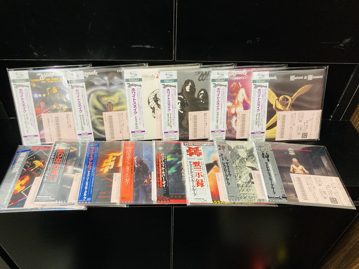 ✨中古品新着情報✨ DREAM THEATER、MOTOLEY CRUE、MOTORHEADなどなど