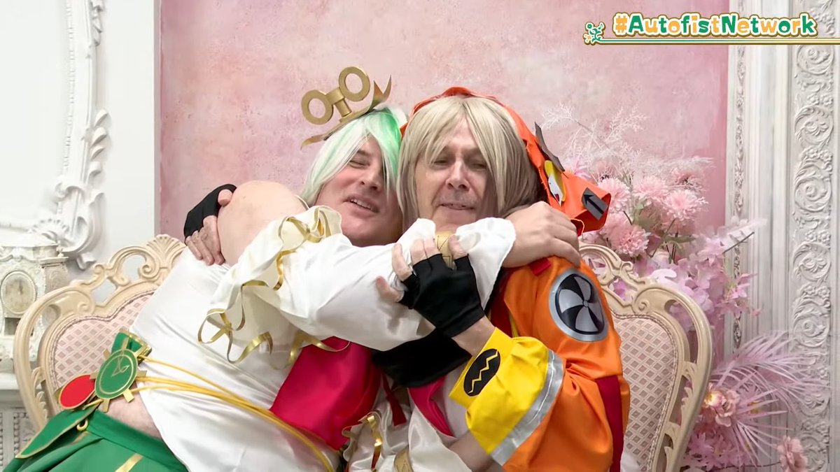 rdvelveties's tweet photo. anime but live action? i literally had no idea what to expect from them but it wasn't this lmao why is gigi always getting some random old men on her lives https://t.co/o6N8rFwMmd