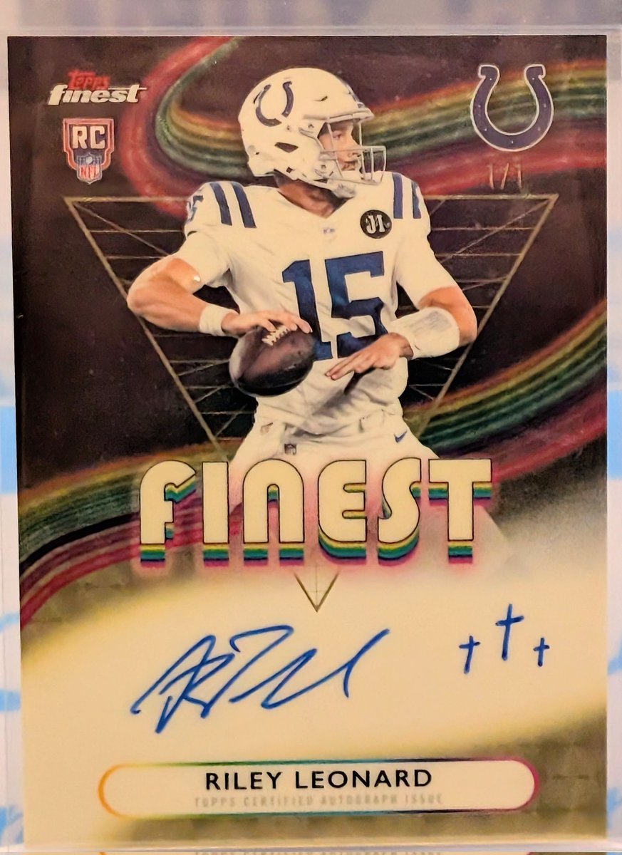 Ballcardxchange's tweet photo. The hits keep coming out of @Topps Finest Football! Not one, but two Rookie Superfractors! #customerpulls #collect #thehobby #footballcards https://t.co/I4z0O2b3gU