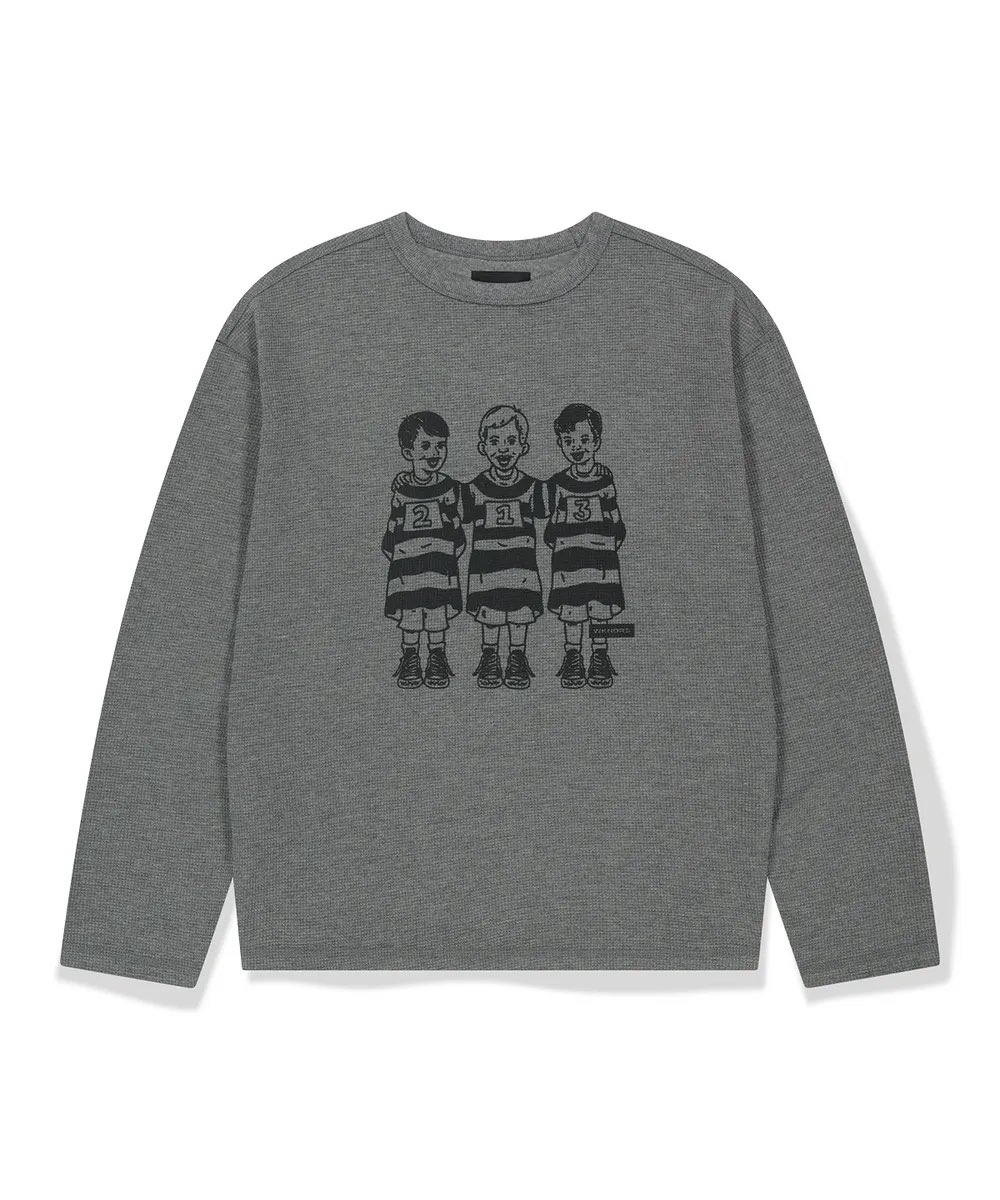 bnextcloset's tweet photo. *이 포스팅은 무신사 큐레이터 활동의 일환으로, 구매 발생 시 수수료를 제공받습니다. 

260321 끼부리지마
#운학 상의 정보

위캔더스 (WKNDRS)

PRISONERS LS T-SHIRT (CHARCOAL)
₩75,000 -> ₩60,000 (20% off)

🔗 https://t.co/7TPyQuypML https://t.co/vJ0oaP8TyK