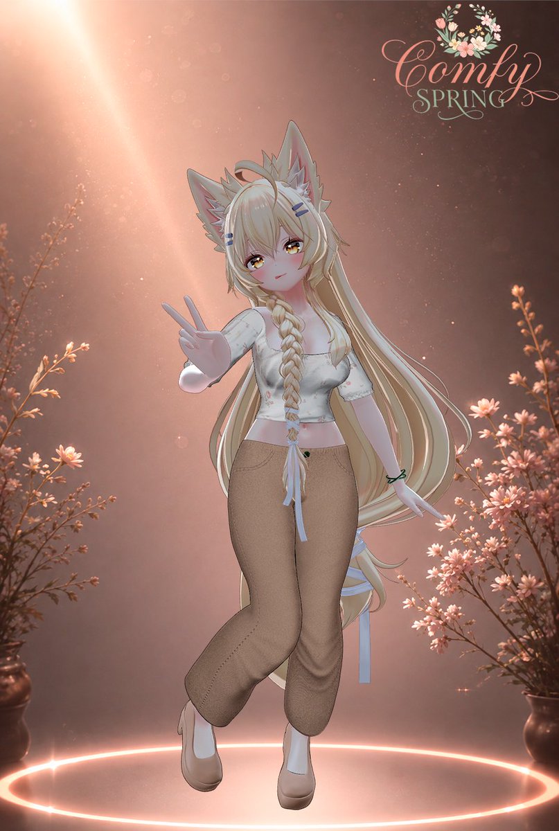 Kigosai_Sparda's tweet photo. It's available now!
Take it easy and get comfortable
🌻 Comfy Spring 🌻
https://t.co/iTnhGnQnYM
#booth_pm #vrchatavatar #vrchat #modularavatar #kigobakery #Mayo3D https://t.co/xL5VEOFrl3