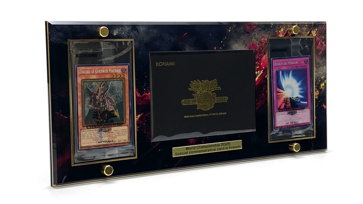 遊戯王　セレブレーション　イベント　2025 wcs 新品未開封　黒封筒　WCS 遊戯王 WCS記念カード対応ディスプレイ発売中‼ WCS2023～2025用に2商品