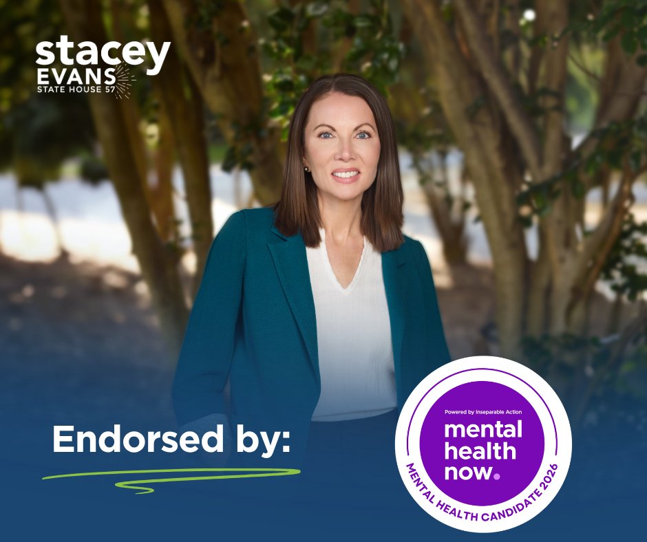 EvansforGeorgia's tweet photo. Proud to be named a 2026 Mental Health Now Candidate. 

Every Georgian should be able to get the care they need, when they need it. That includes mental health care.

As your state representative, I’ve fought to expand access to health care, protect families and make sure our state puts people first. Mental health must be part of that work.

I’m grateful for this designation and ready to keep fighting for a Georgia where every family has access to the support, treatment and care they deserve.

#MentalHealthNow2026 #gapol