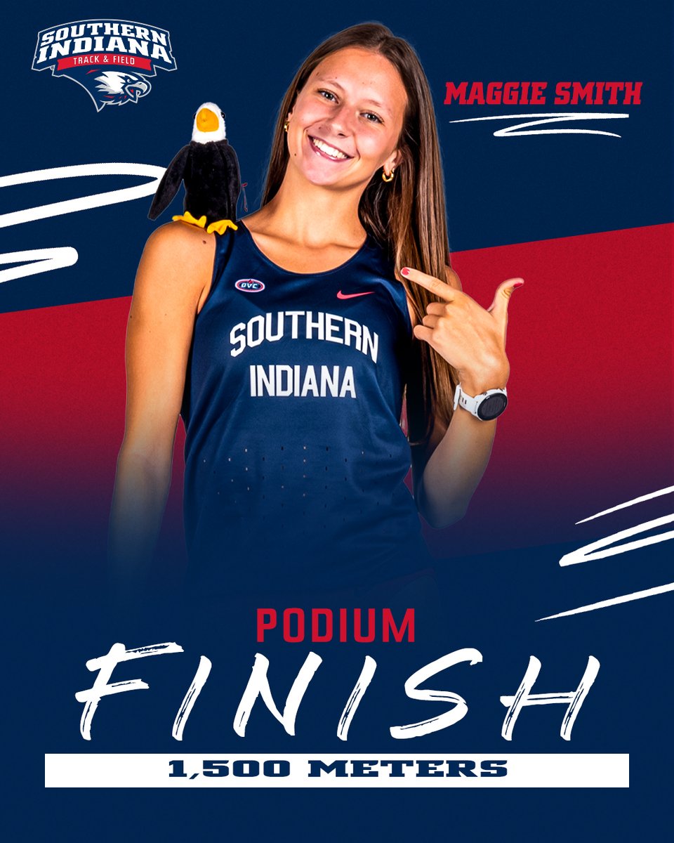 USIAthletics's tweet photo. ℙ𝕠𝕕𝕚𝕦𝕞 𝔽𝕚𝕟𝕚𝕤𝕙𝕖𝕣𝕤🦅👟🥈🥉
Abrielle Richard (2nd) &amp; Maggie Richard (3rd) earned podium finishes for @usixctrackfield in the women's 1,500m Saturday at the @OVCSports Outdoor Championships. Addison Applegate was 4th &amp; Mackenzi Thomas was 7th

#GoUSIEagles #OVCit https://t.co/iE18aUzPBg