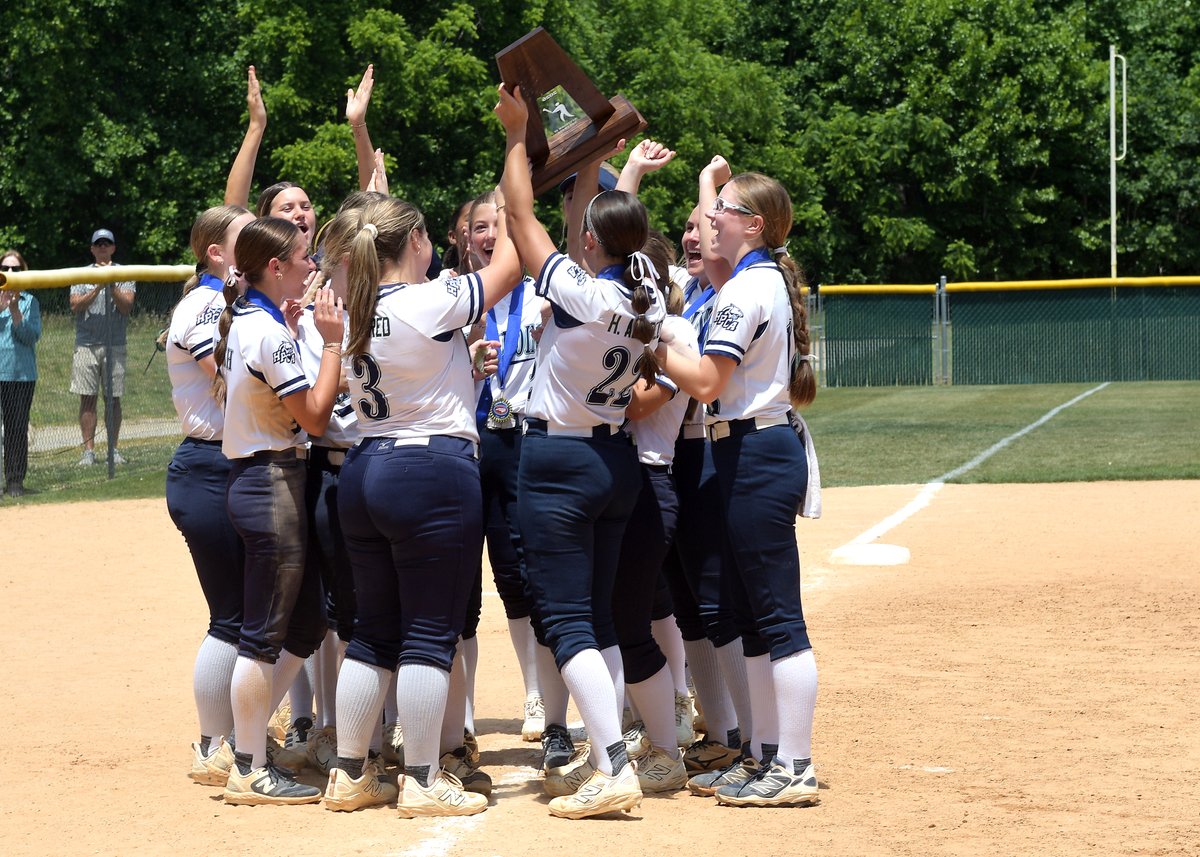 HPEmichael's tweet photo. High Point Christian defeated Rocky Mount Academy 8-0 on Saturday at Wallburg Baptist Church – sweeping the NCISAA Division II state championship series 2-0.

The Cougars captured their fifth straight title – the first program to do so since Hickory Grove Christian in 2006-2010. https://t.co/rzuaJHQLFr