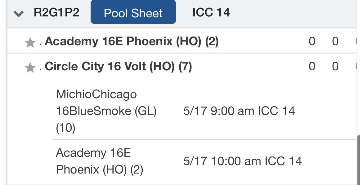 ellebbower's tweet photo. Went 2-1 today at Indy Cup and still in Gold!! Here is schedule for first 2 games tomorrow morning on court 14!! 💜🩷🏐 @CCVBCrecruit @circlecityvbc @IndianaPreps @TopPreps @PrepDigIN @KypPDIN @VBallrecruiter @VballRecruits @prepdigmelissa @ashleepritchard @IndianaPrepVB @IndianaNsr @IndySportsZone @IndyStarSports @ncsa @gobigrecruiting @Topsiswear @PrepVolleyball