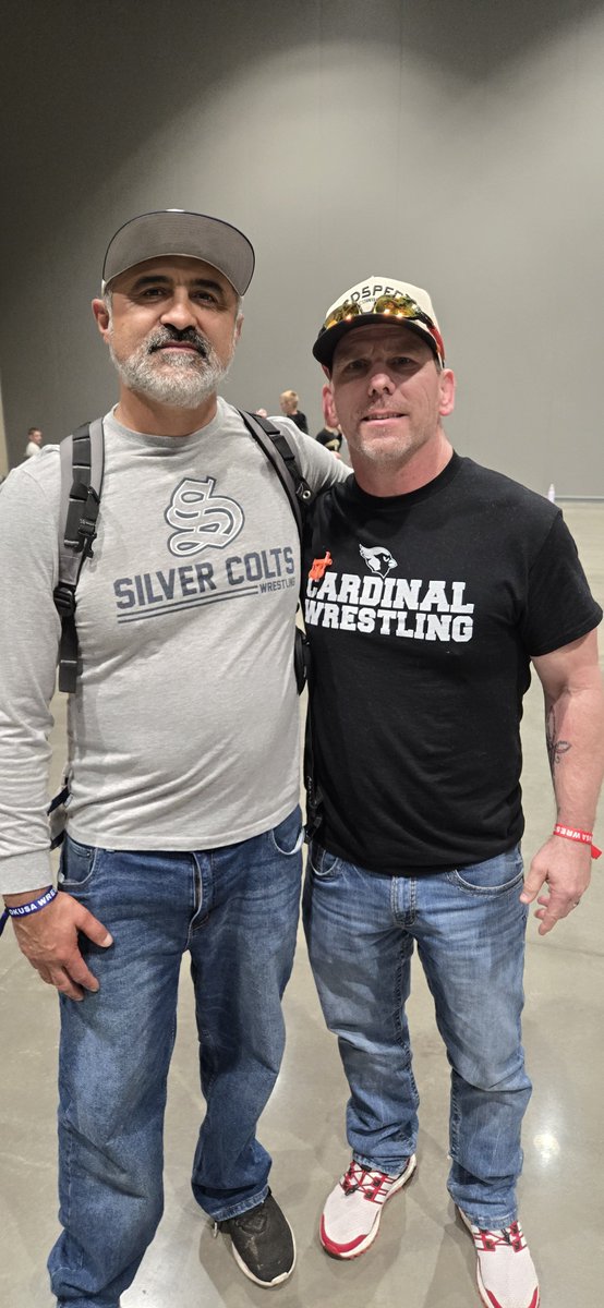 lfetty1's tweet photo. Ran into some absolute legends and great friends from the wrestling days today! So good catching up with these guys after all these years — the brotherhood never fades. https://t.co/ASnKoCO9sX
