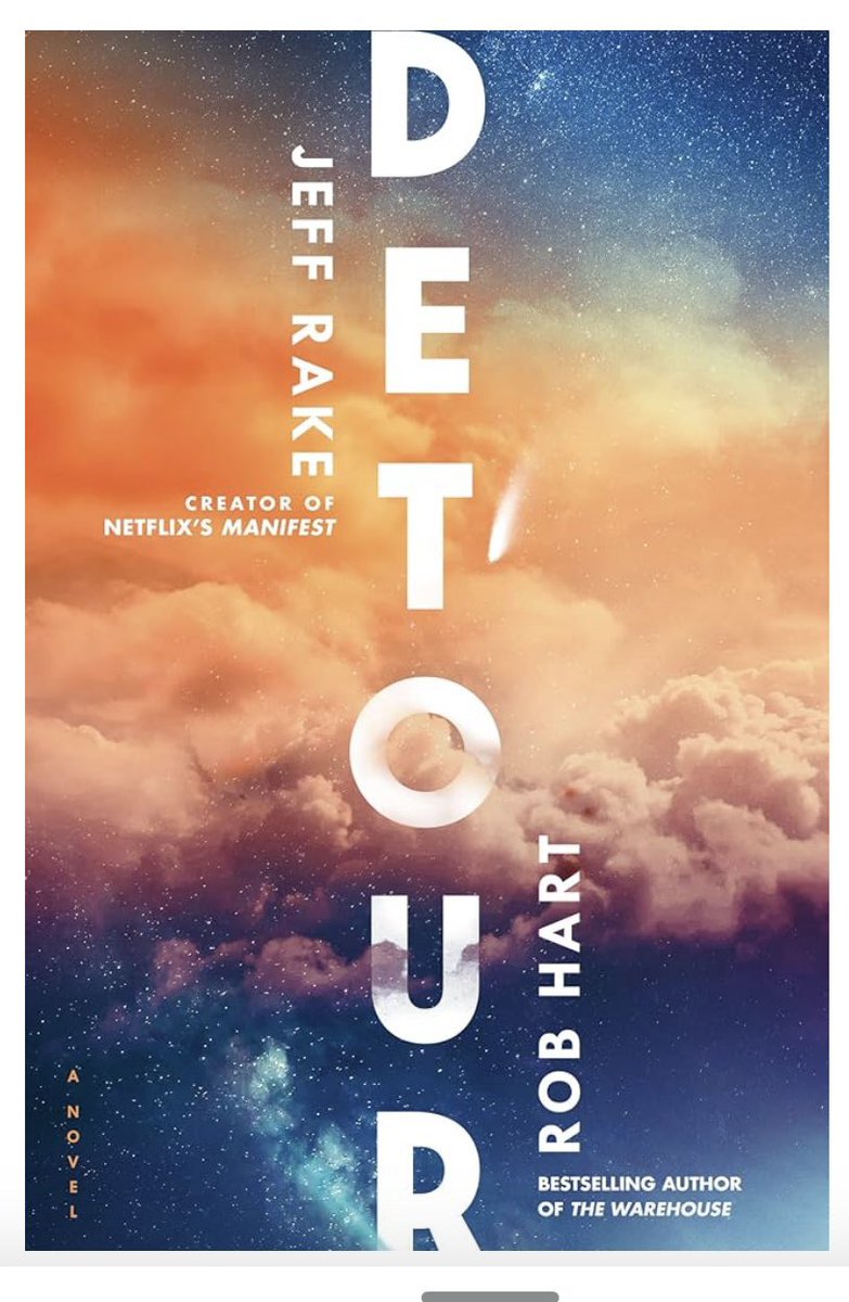 EvansWriter's tweet photo. @stephenRB4 “If The Martian and The Twilight Zone had a baby, it would be Detour—a thriller that messes with your head as you scramble to piece together what’s really going on.” https://t.co/5pHwYmoWS1