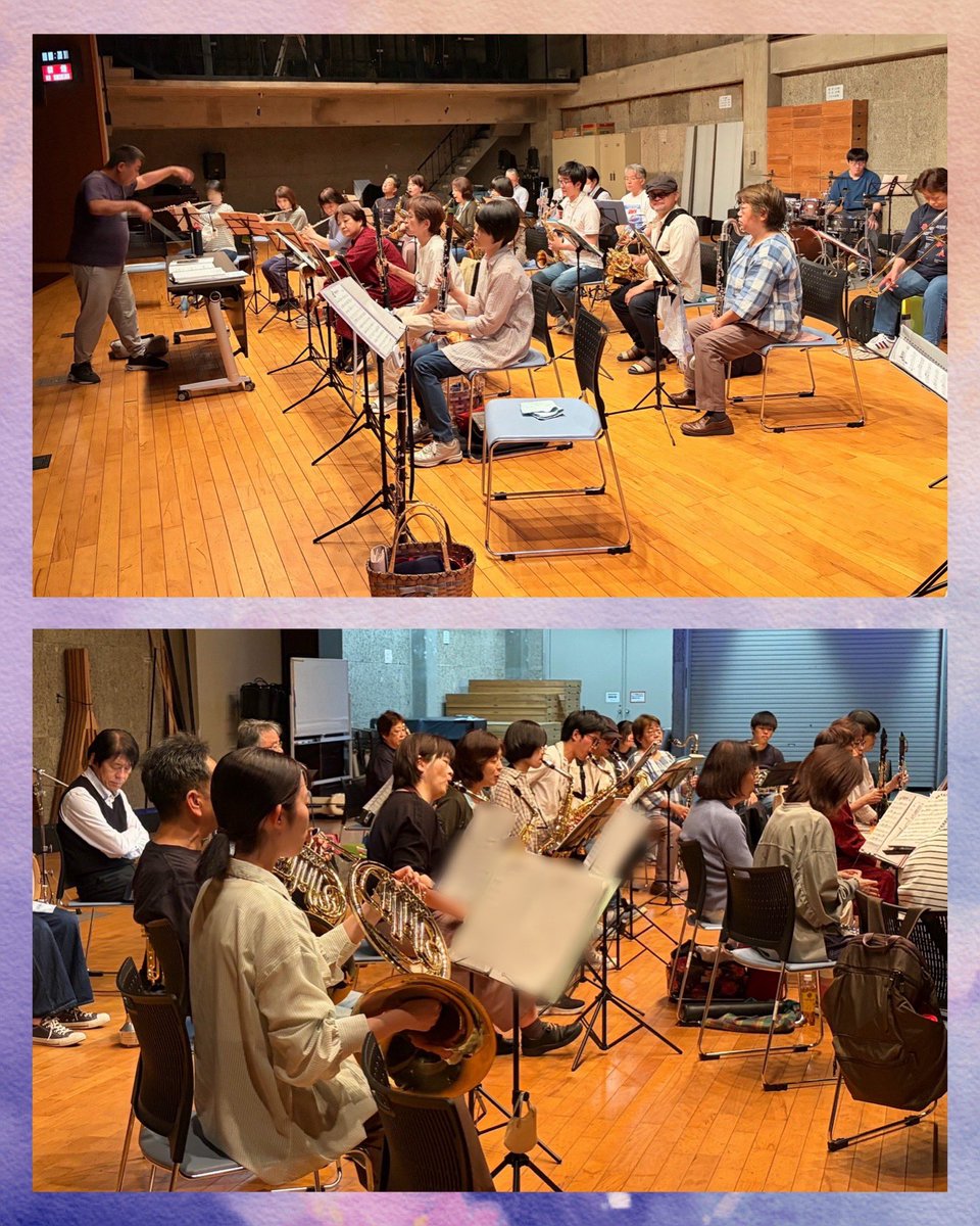 okabesui's tweet photo. ミュージコまであと3週間！
演奏曲の練習も着々と進んでいます。

「6/7（日）ミュージコ吹奏楽フェスティバル」
岡部吹奏楽団は12時、午前の部の最後に出演です。
近隣の学校や楽団が一同に会する吹奏楽の祭典！
ぜひお越し下さい。 https://t.co/2rYqB5iLDR