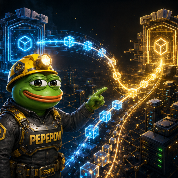 PEPEWCommunity's tweet photo. The updated PEPEPOW explorer is now using the improved community-maintained explorer setup.

It includes the new PEPEPOW-themed background and keeps the explorer easier to read as a website tool.

Thanks to the community contributors who helped make this possible 💚 https://t.co/mtyUzS4CkS