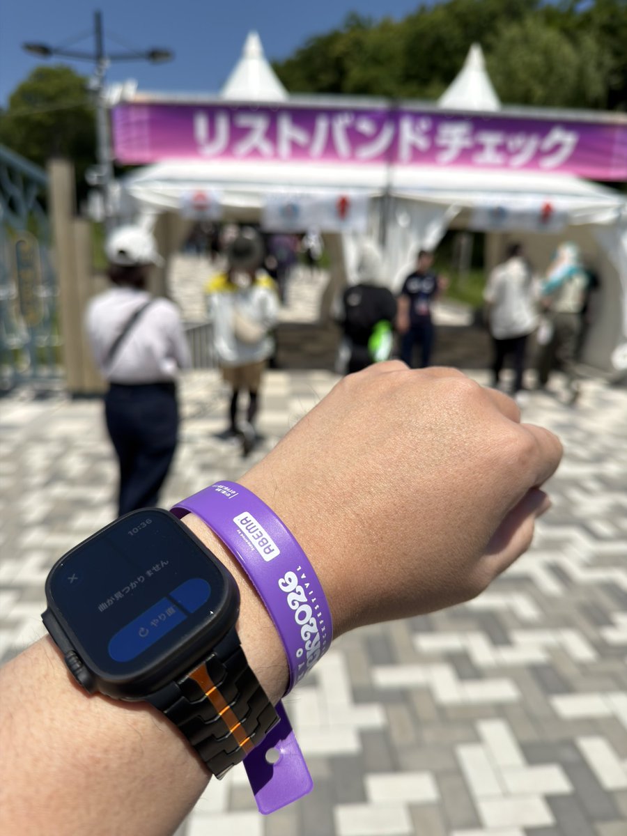 kansei99's tweet photo. 来たよメトロック https://t.co/RZxEZWcWb1