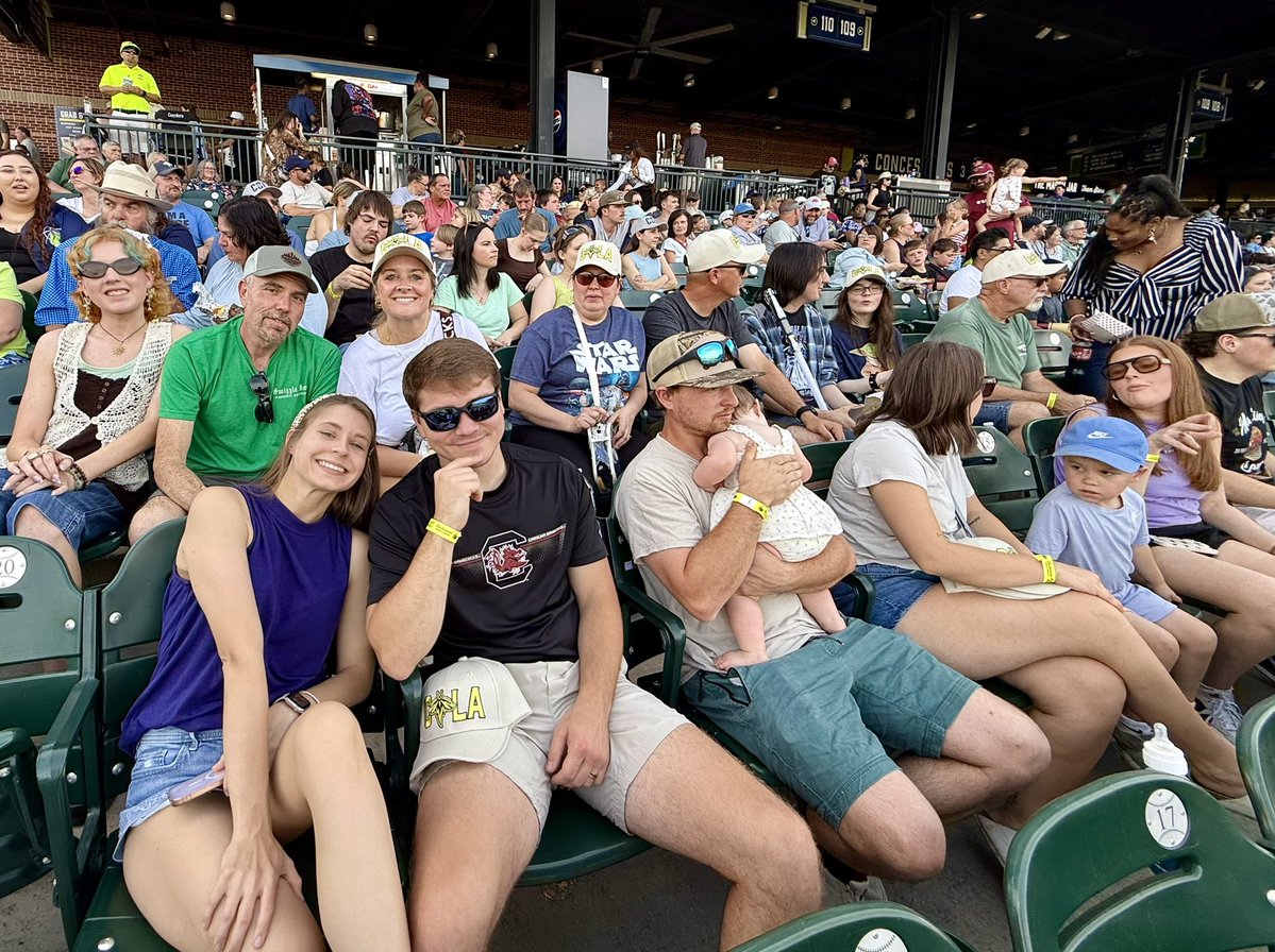 SCDCNews's tweet photo. ⚾️Great overtime win for SCDC night at the @ColaFireflies game! 🧢 
#LetsGlow #WeAreCorrections https://t.co/8iFBWndd5M